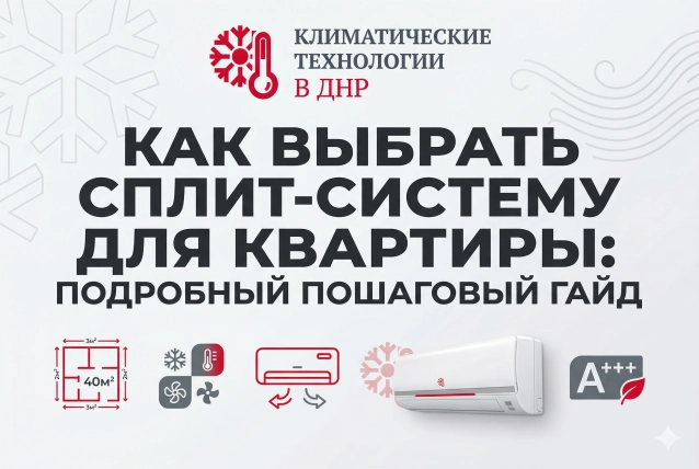 Пошаговый гайд: Как правильно выбрать сплит-систему для квартиры