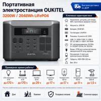 Портативная электростанция Oukitel BP3000E 3200W / 2048Wh LiFePO4 в Мариуполе