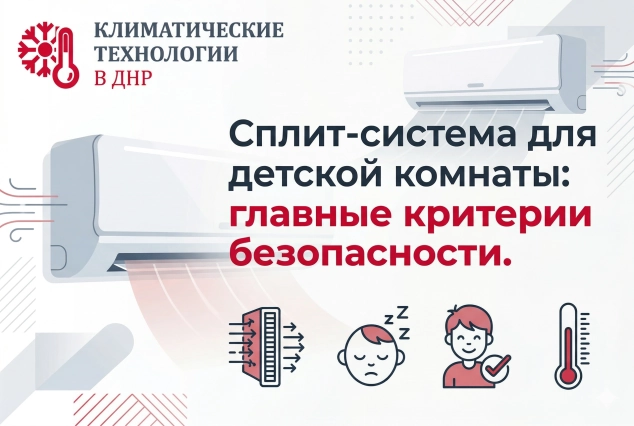 Сплит-система для детской комнаты: критерии безопасности и выбор