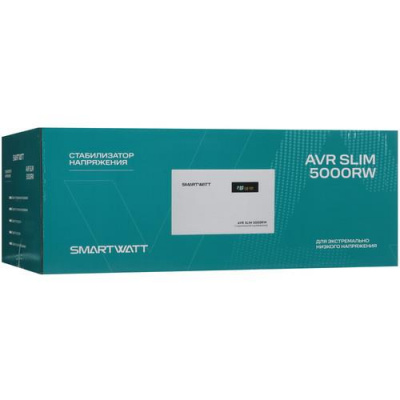 Стабилизатор напряжения SMARTWATT AVR SLIM 5000RW в Мариуполе