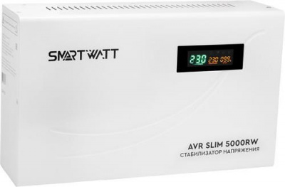 Стабилизатор напряжения SMARTWATT AVR SLIM 5000RW в Мариуполе