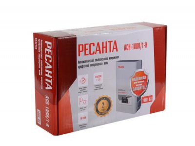 Стабилизатор напряжения Ресанта АСН-1000/1-И в Мариуполе
