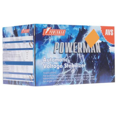 Стабилизатор напряжения PowerMan AVS 500A в Мариуполе