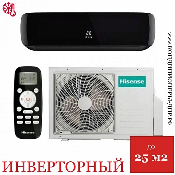 Кондиционер Hisense AS-10UW4RVETG01G(B)/AS-10UW4RVETG01W(B) Black Crystal Super DC Inverter Wi-Fi в Мариуполе