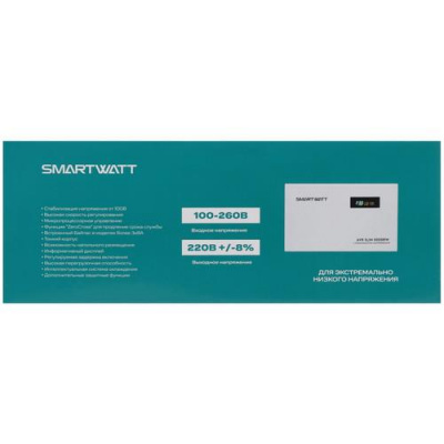 Стабилизатор напряжения SMARTWATT AVR SLIM 5000RW в Мариуполе