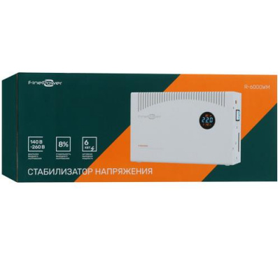 Стабилизатор напряжения FinePower R-6000WM в Мариуполе