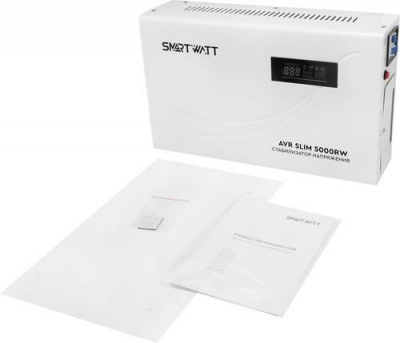 Стабилизатор напряжения SMARTWATT AVR SLIM 5000RW в Мариуполе