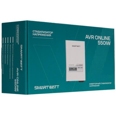 Стабилизатор напряжения SMARTWATT AVR ONLINE 550IW в Мариуполе