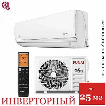 Кондиционер Funai RAC-I-KD25HP.D03/S/RAC-I-KD25HP.D03/U Kadzoku Inverter 2025 в Мариуполе