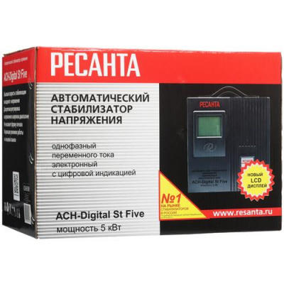 Стабилизатор напряжения РЕСАНТА АСН-Digital St Five в Мариуполе