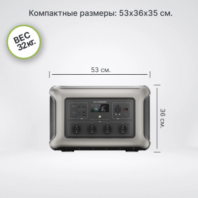 Портативная электростанция Allpowers R3500-V2 в Мариуполе