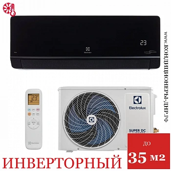 Кондиционер Electrolux EACS/I-12HIX-BLACK/N8 Onix Super DC Wi-Fi в Мариуполе
