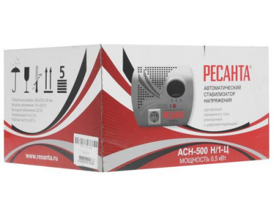 Стабилизатор напряжения Ресанта АСН-500Н/1-Ц в Мариуполе